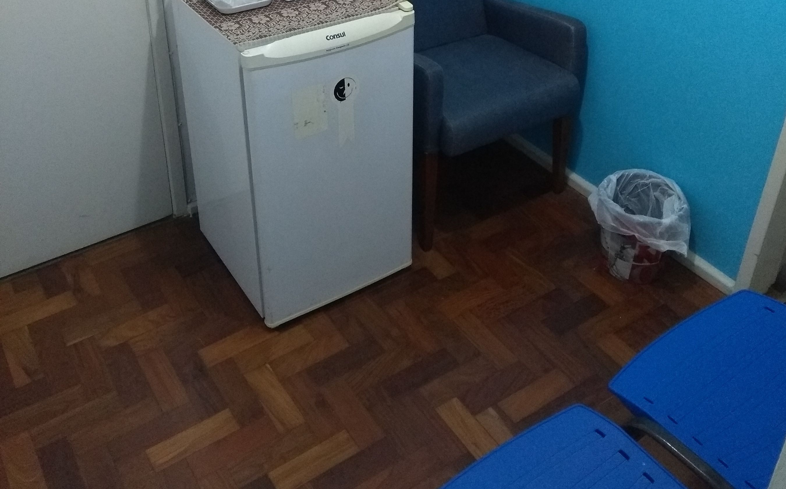 Recepção do consultório Wellington Arruda