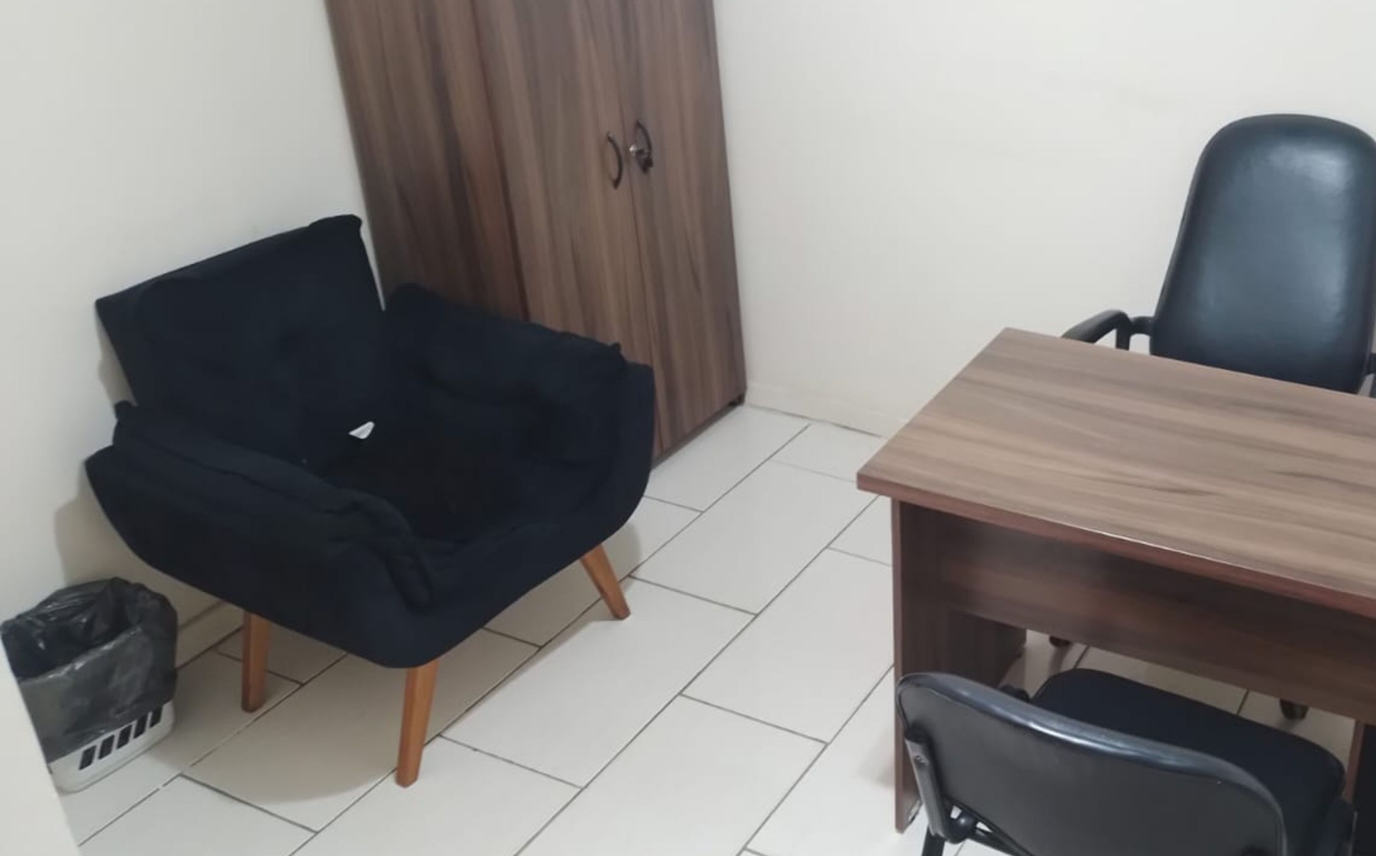 Sala de atendimento da Clínica Médica Rodrigues Freitas