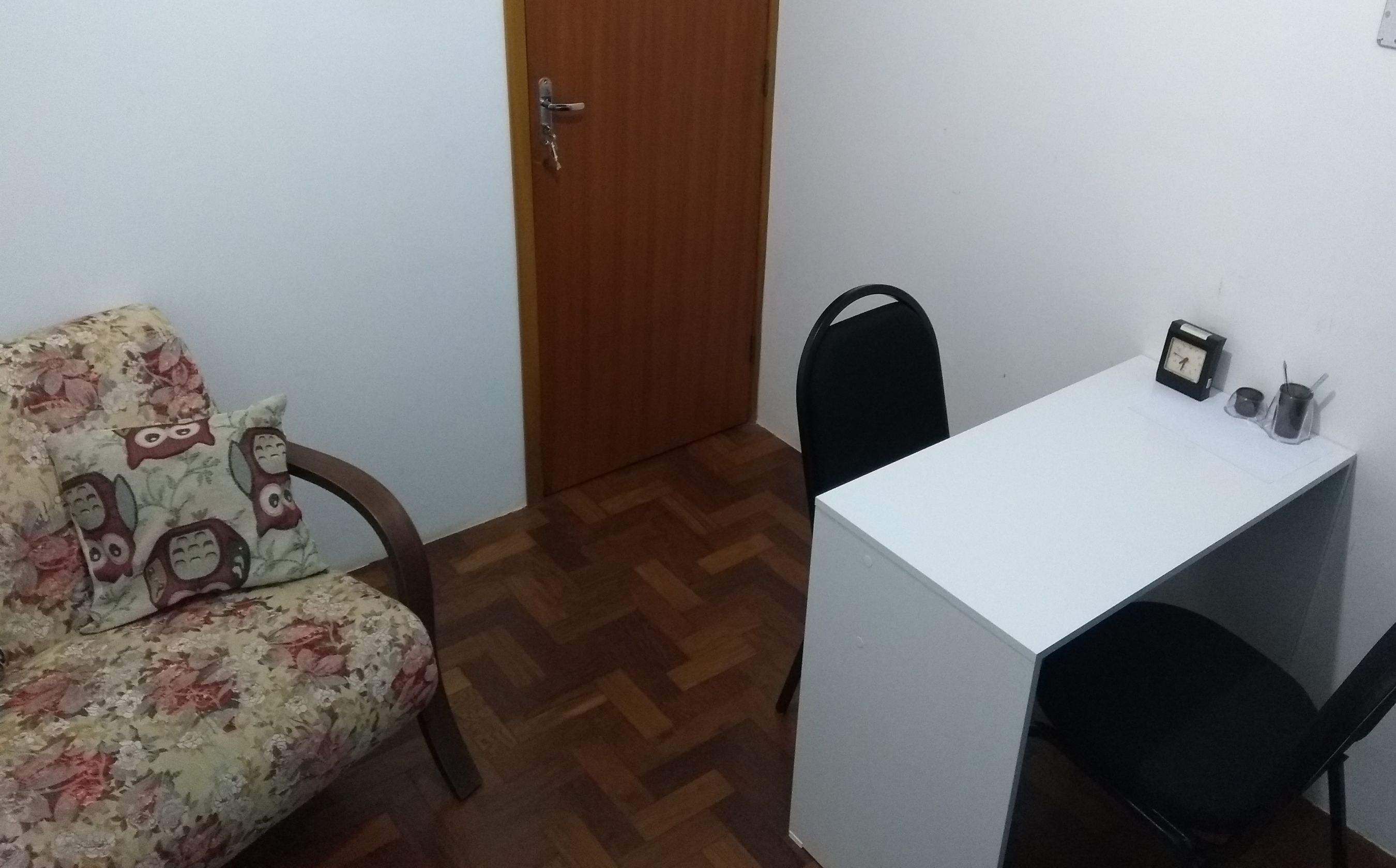 Sala de espera do consultório Wellington Arruda